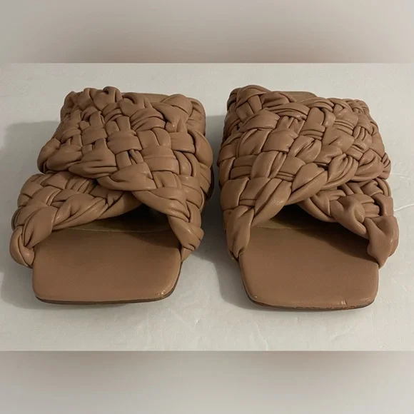 STEVE MADDEN Marina Sandals, Woven, Braided, Sz 7, Flats, Minimalist, Boho - Picture 7 of 14